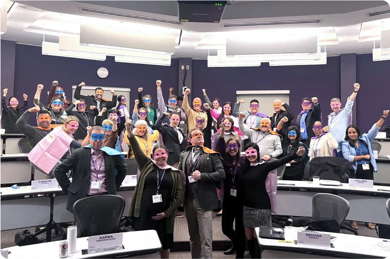 Cohort VII of AAPD/AAPD Foundation Leadership Institute attended their first set of courses at Kellogg School of Management at Northwestern University