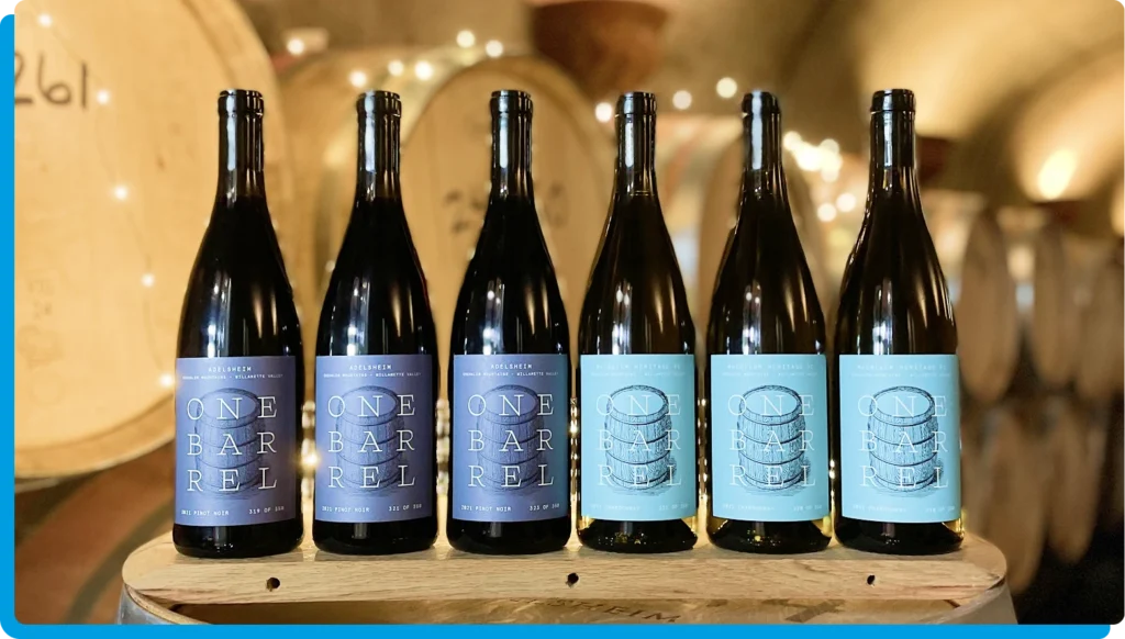 Adelsheim's 2021 Pinot Noir and McCollum's 2021 Chardonnay, limited-release wines benefiting the AAPD Foundation